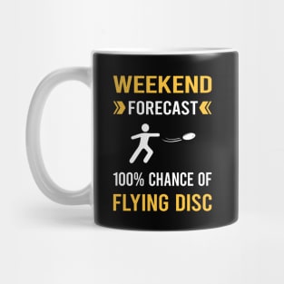 Weekend Forecast Flying Disc Mug
